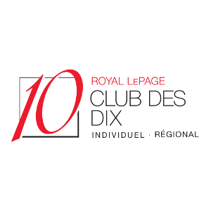Club des dix MD de Royal LePage MD (Individuel - Provincial)